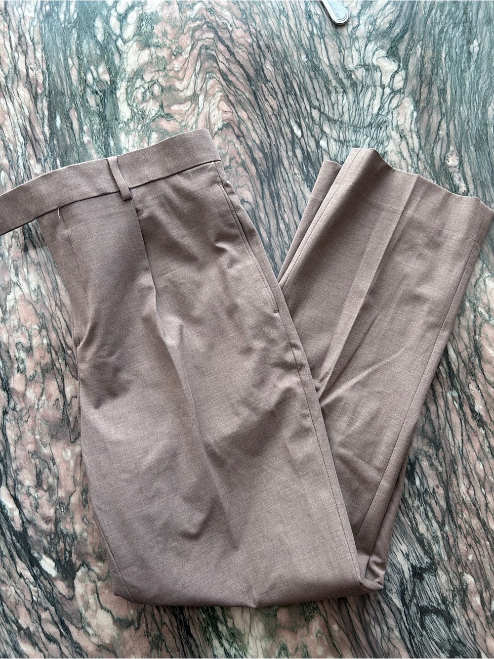 NWT Men’s Dress Pants in Taupe — Classic Tailored Fit